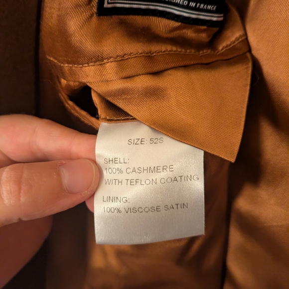 Faconnable Cashmere Coat - Picture 4 of 8